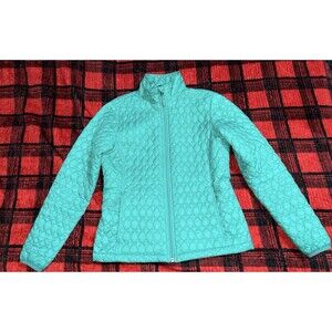 Lands End Women's Primaloft Packable Jacket Gulf Teal New NWOT